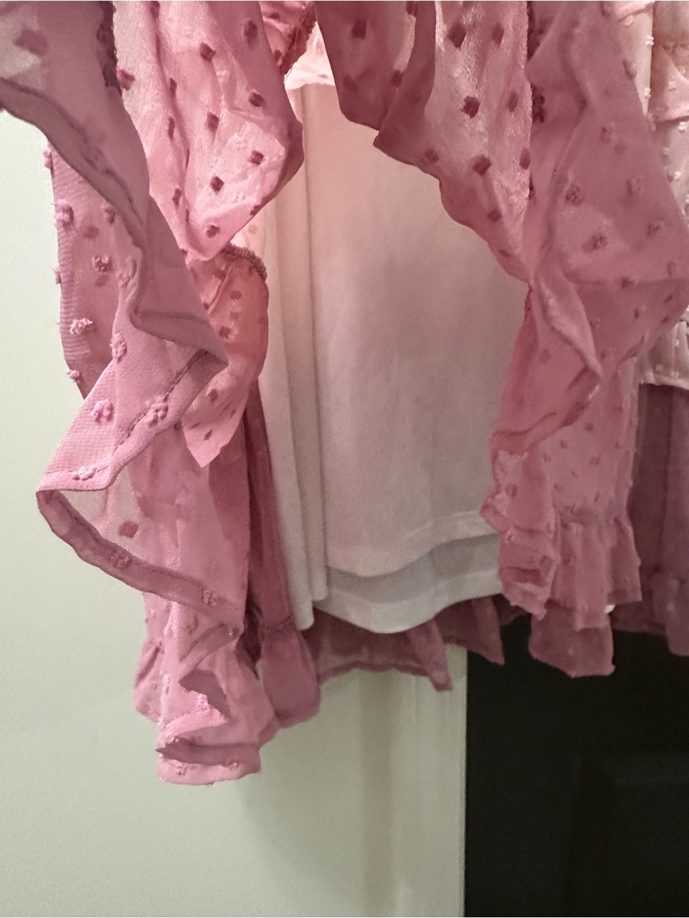Tiered Pink Ombré Dress Women’s Sz XL - Picture 5 of 5